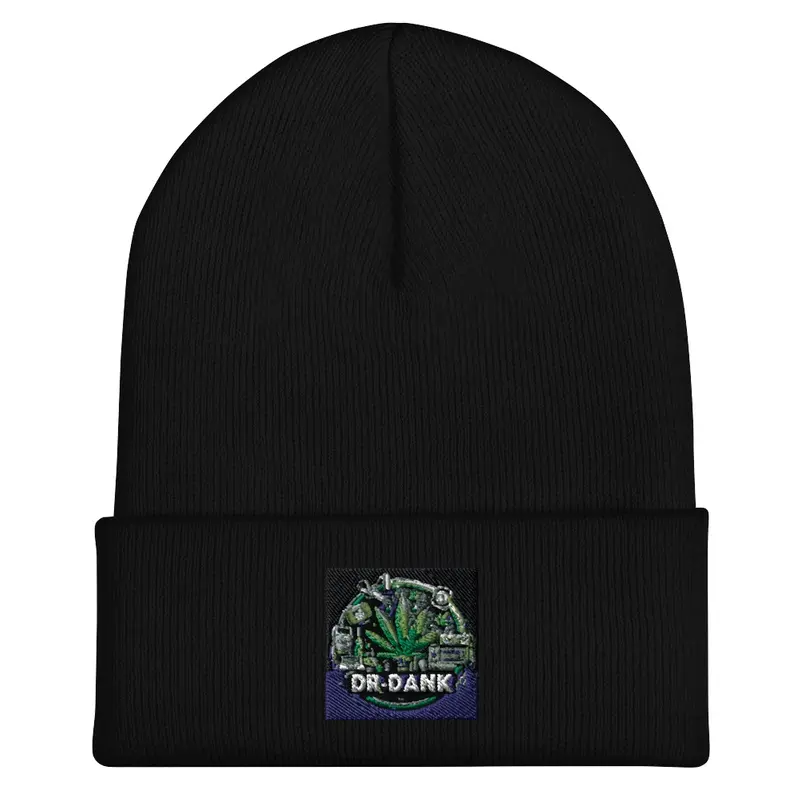 dr dank leaf logo beanie